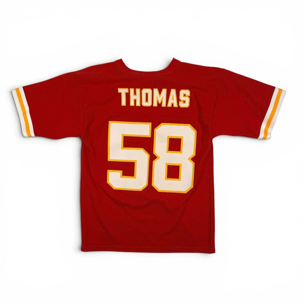 Vintage Kansas City Chiefs Derrick Thomas 58 Jersey Youth Size 10/12